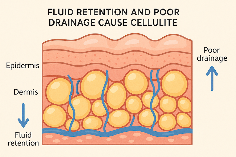 Lymphatic flow and cellulite Toronto cellulite lymphatic cause
