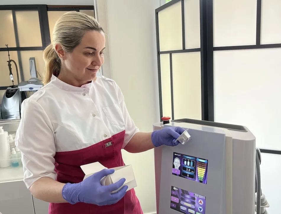 Sylfirm X RF microneedling treatment